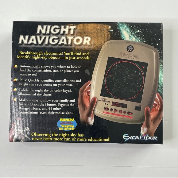 Excalibur NIGHT NAVIGATOR STAR CONSTELLATION - Picture 1 of 7